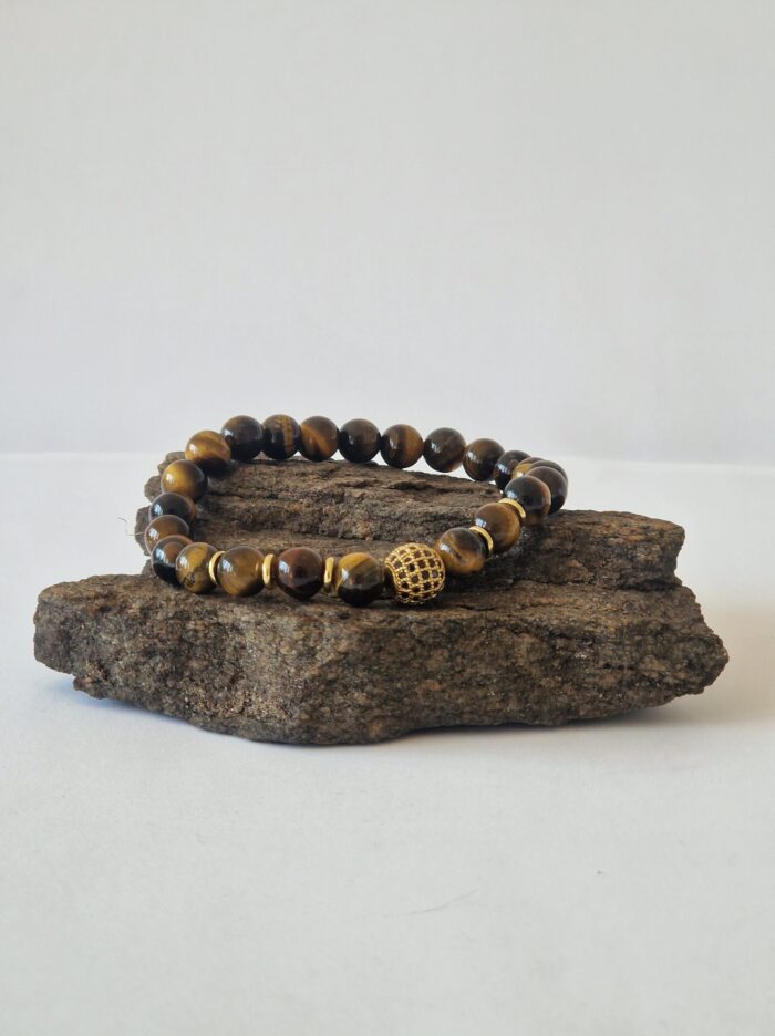 Armband PAVÉ | Tigeröga