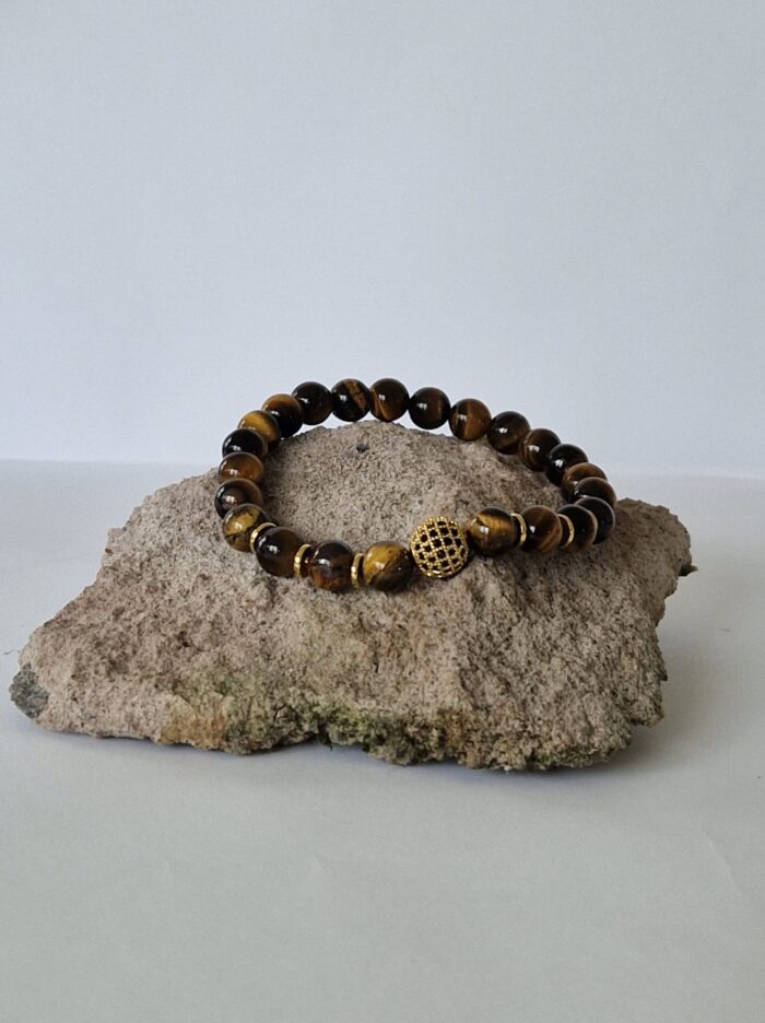 Armband PAVÉ | Tigeröga
