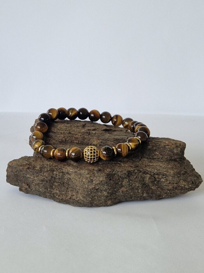 Armband PAVÉ | Tigeröga