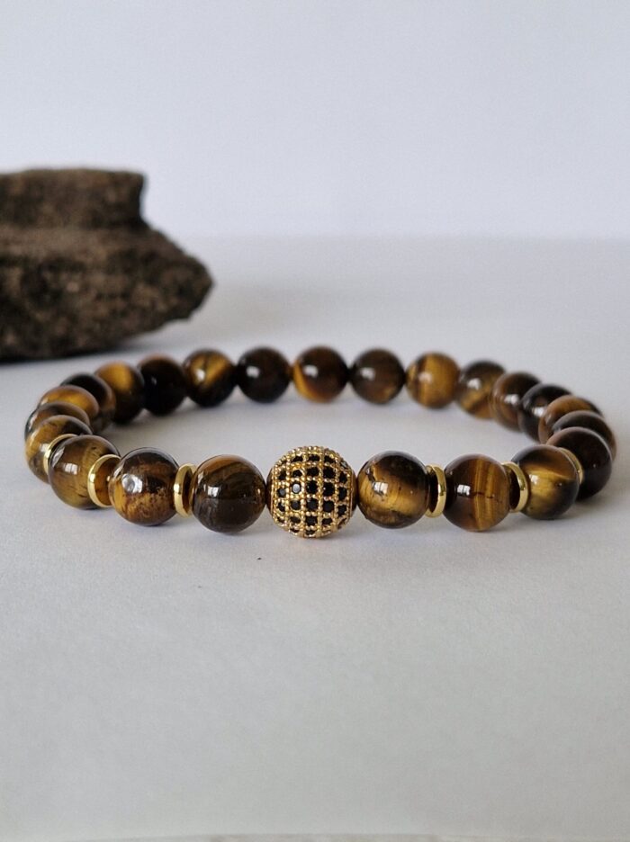 Armband PAVÉ | Tigeröga