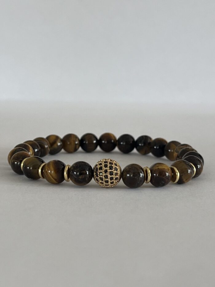 Armband PAVÉ | Tigeröga