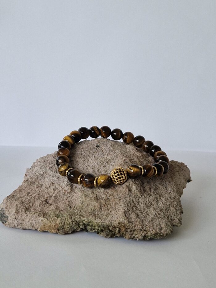 Armband PAVÉ | Tigeröga