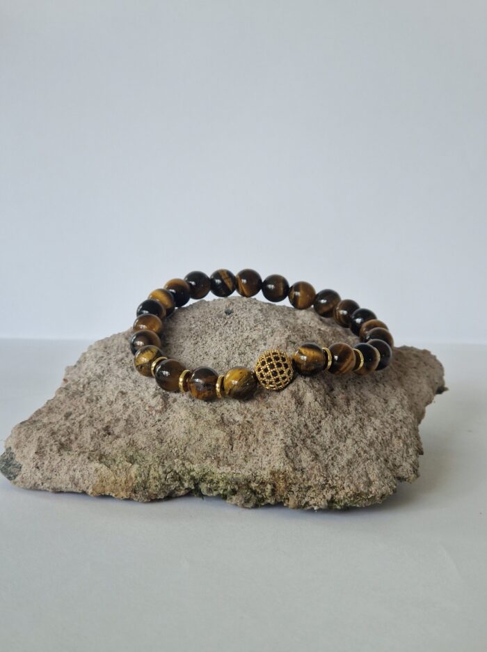 Armband PAVÉ | Tigeröga