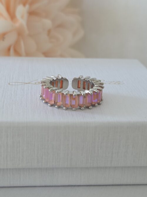 Ring CANDYCRUSH, rosa, platina