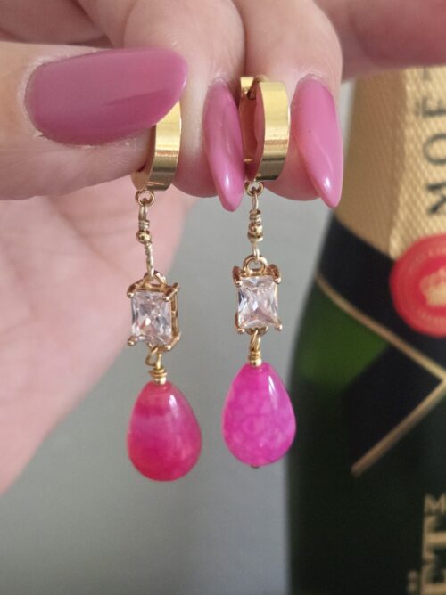 Örhänge Pink Lady