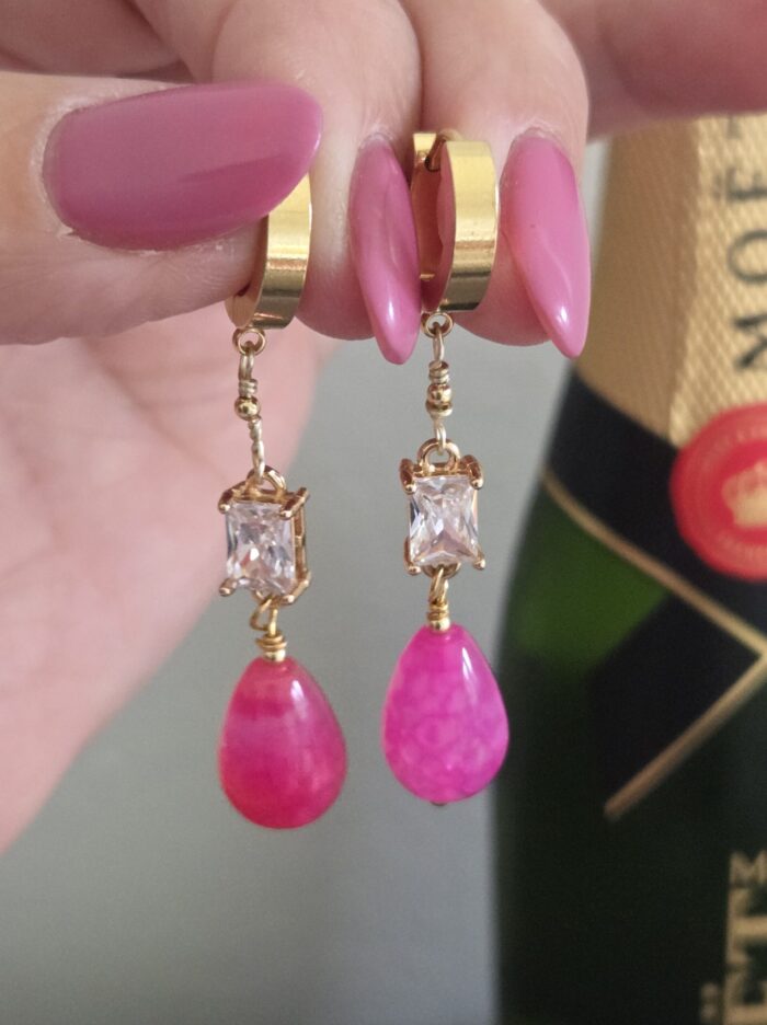 Örhänge Pink Lady