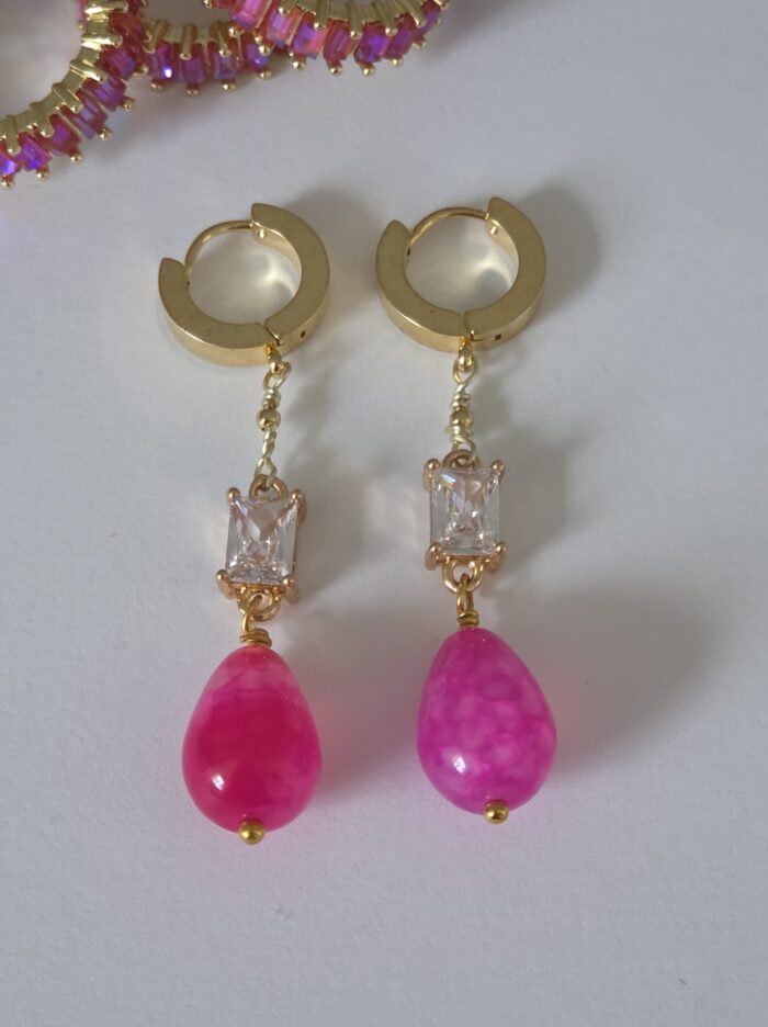 Örhänge Pink Lady - Image 5